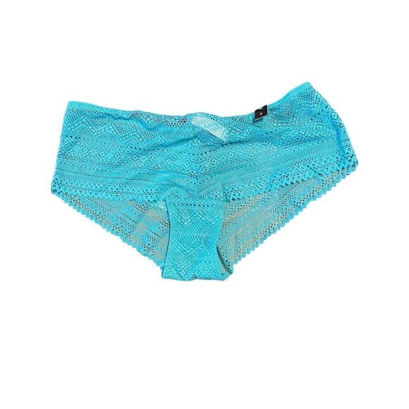 Etam Women's Green Lace Small Sublime Shorty Panties. - Picture 4 of 6